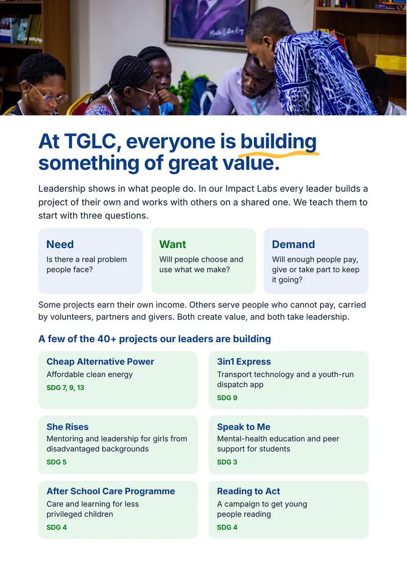 TGLC brochure, page 14 of 20