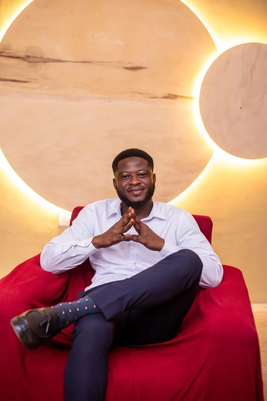 Mohammed Napare in a classroom setting