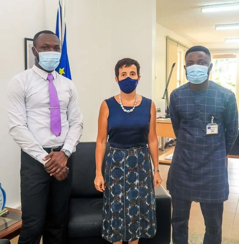Vanes Zeke Addo interviews head of european union(EU) delegation to Ghana on youth time show